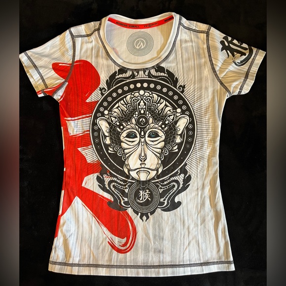 INKnBURN Tops - INKnBURN “Monkey” tech shirt